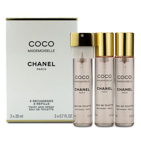 chanel mademoiselle refill parfum|coco mademoiselle refill 20ml.